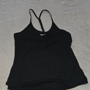 Nike Women's Black Strappy Tank Top